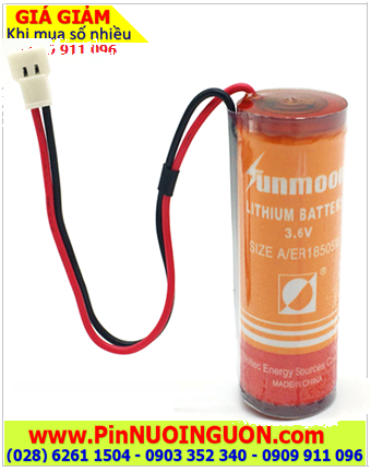 Sunmoon ER18505M; Pin nuôi nguồn Sunmoon ER18505M lithium 3.6v 3200mAh chính hãng